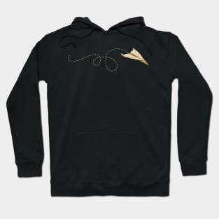 Flying Paper Plane Hoodie